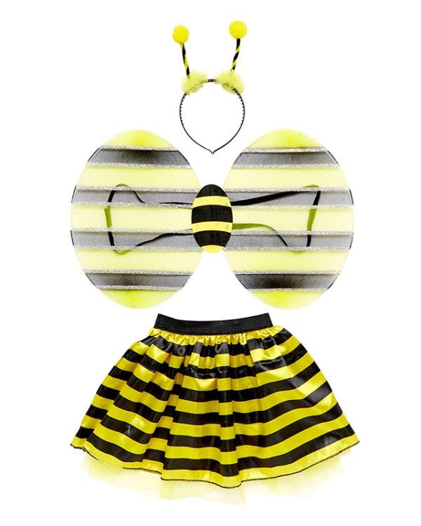 Bee Tutu Set - 3-8 years