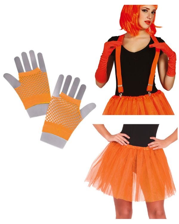 Orange Tutu Accessory Kit
