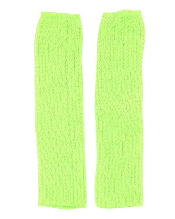 Neon Green Leg Warmers - Adult