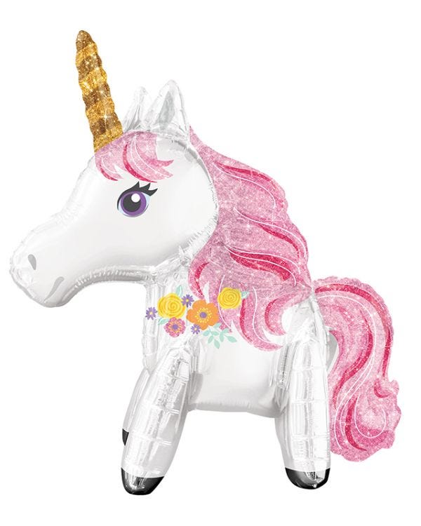 Magical Unicorn Balloon - 25&quot; Foil