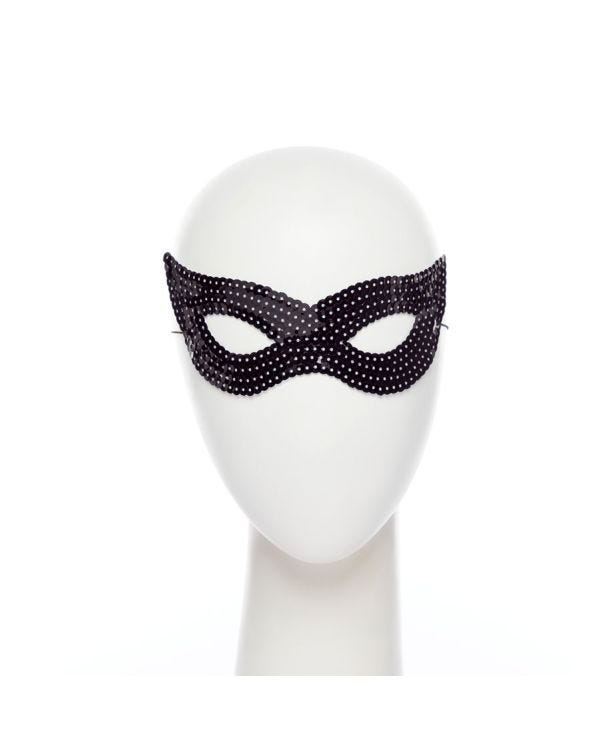 Black Sequin Mask