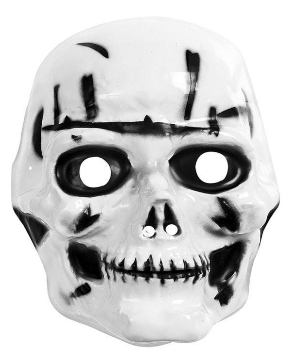 Skull Mask Plastic - Child