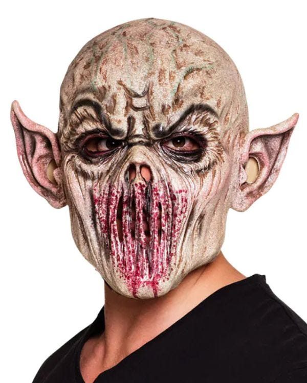 Alien Monster Latex Head Mask 