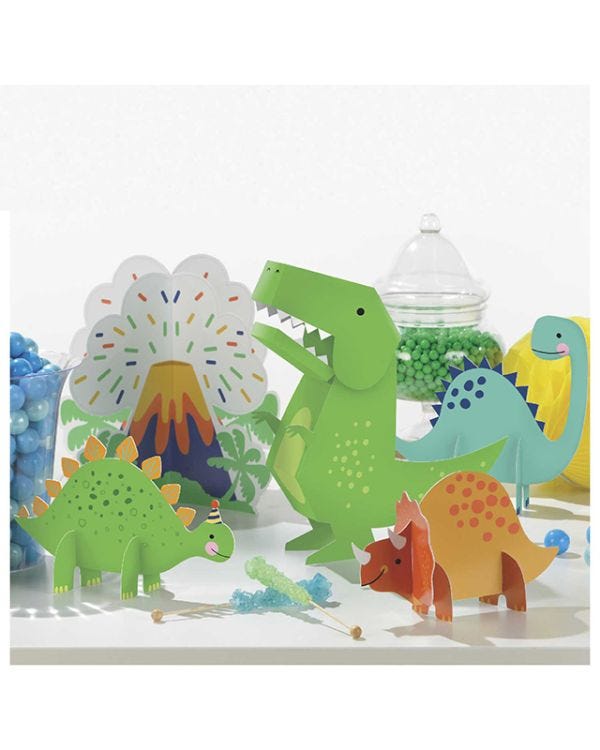 Dinomite Paper Centrepiece (5pk)