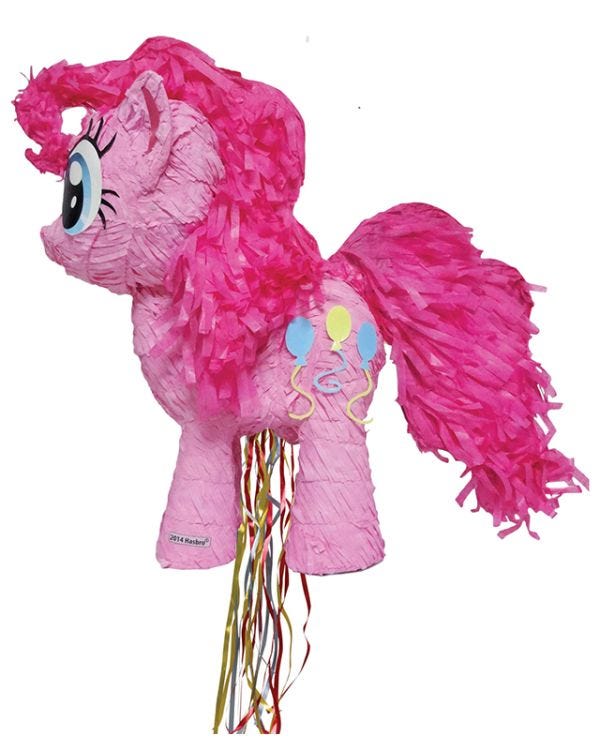 My Little Pony Pull PiÃ±ata - 50cm x 50cm