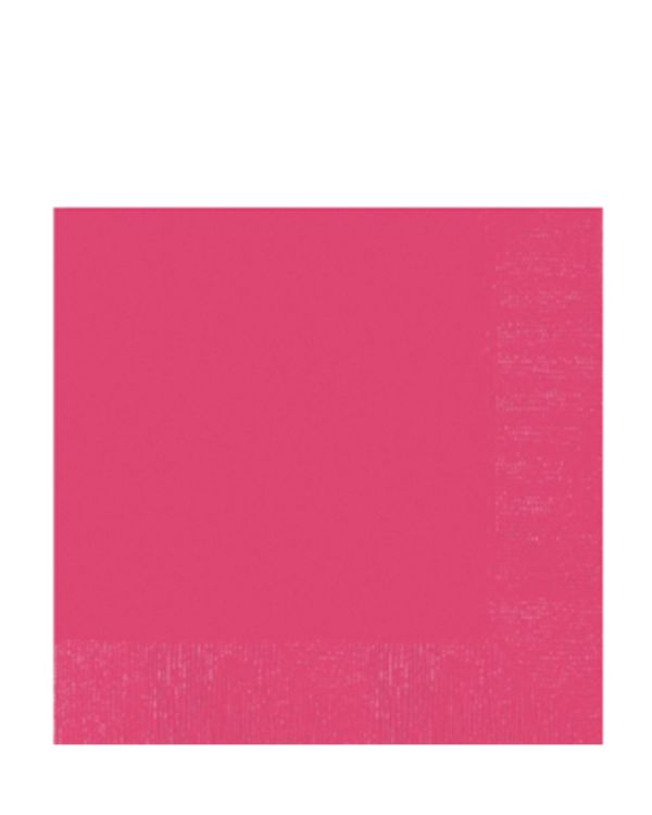 Magenta Paper Napkins - 33cm (20pk)
