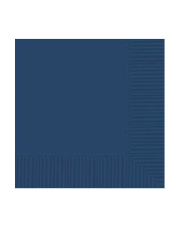 Navy Blue Paper Napkins - 33cm