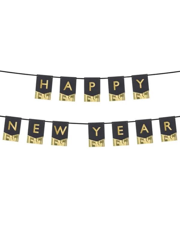 Happy New Year Fringe Bunting - 1.35m