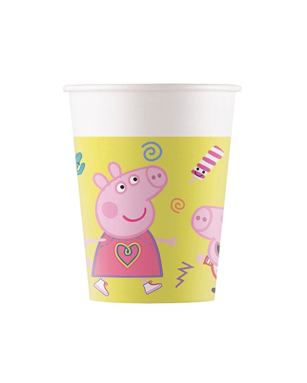 peppa Pig FSC Paper Cups 200ml (WM)