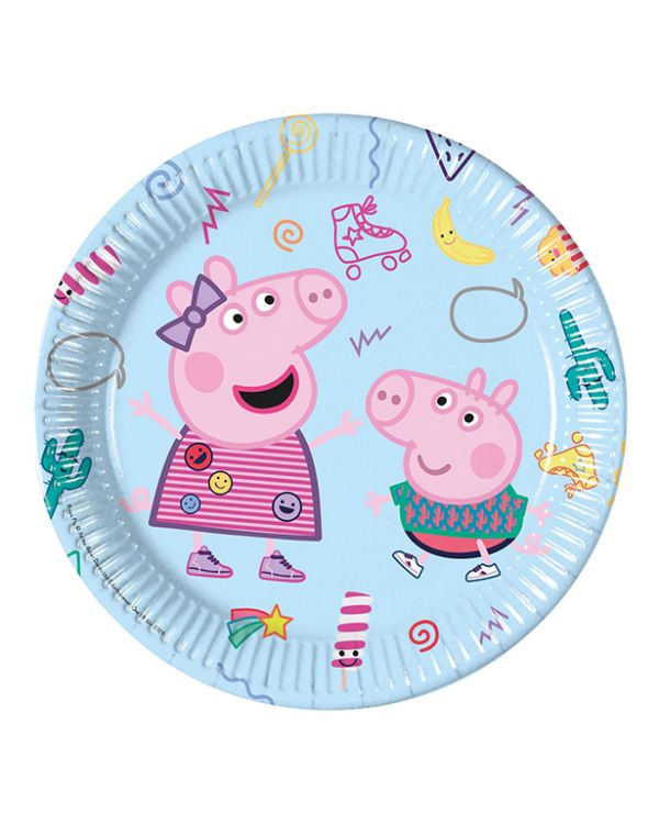 Peppa Pig FSC Paper Plates Next Generation Large 23cm