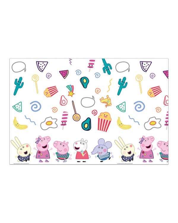 Peppa Pig Plastic Tablecover 120x180cm