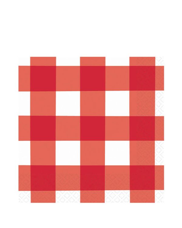 Picnic Party Paper Napkins - 33cm (16pk)
