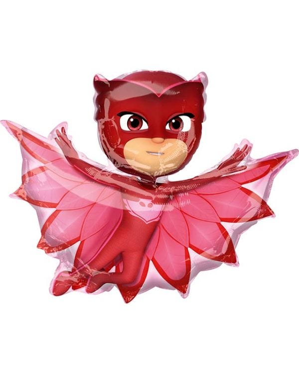 PJ Masks Owlette Supershape Balloon - 33&quot; x 31&quot; Foil