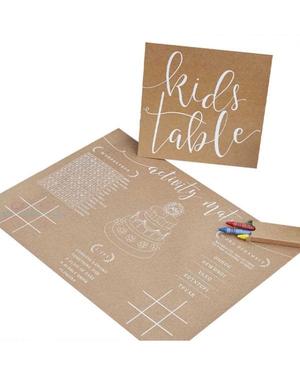 Rustic Country Kids Activity Pack