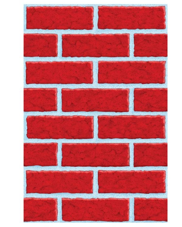 Brick Wall Scene Setter - 12.2m
