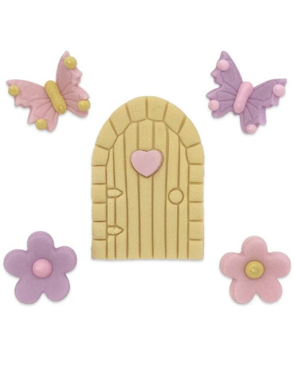 Vintage Fairy Sugar Toppers (5pk)