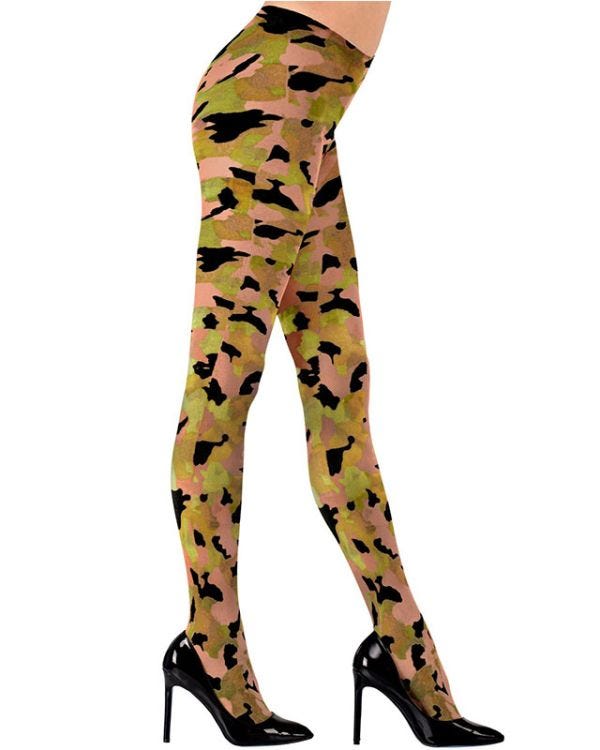 Camouflage Tights - One Size