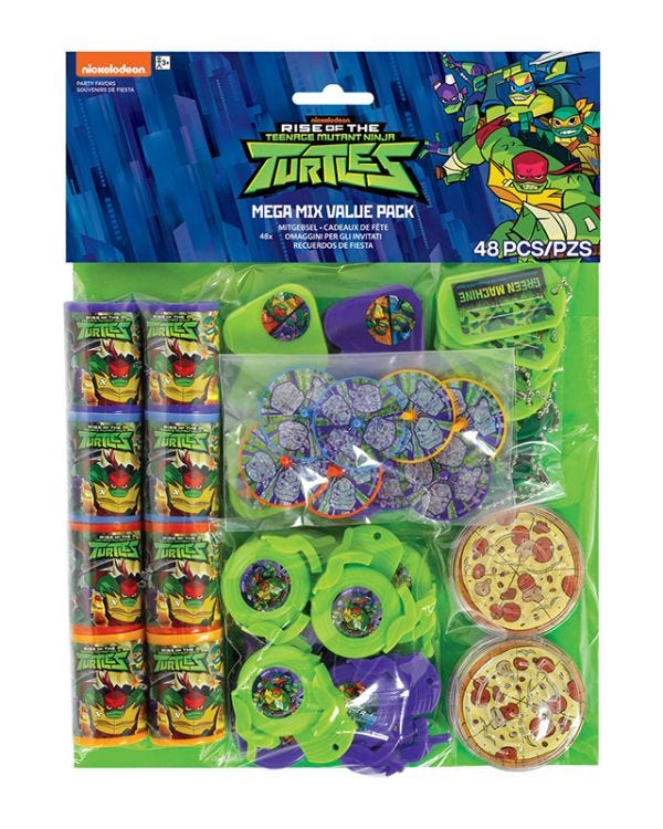 Rise of Teenage Mutant Ninja Turtles Favour Pack