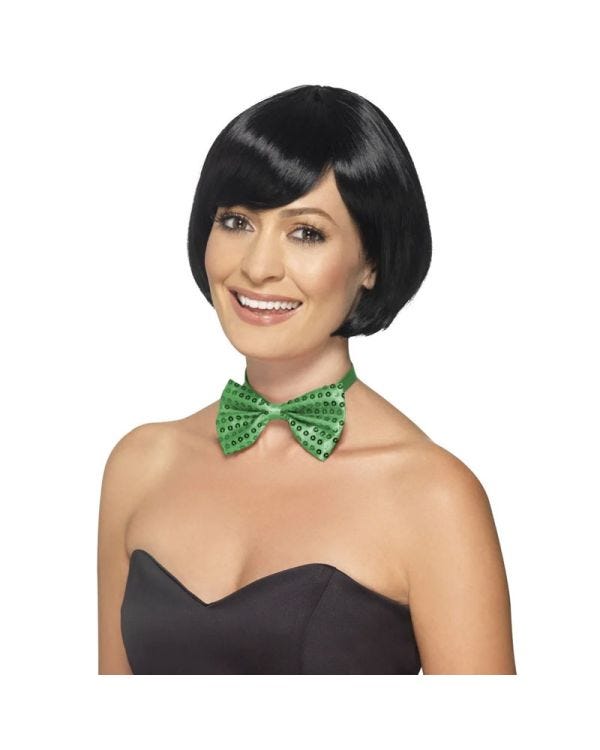 Sequin Bow Tie
