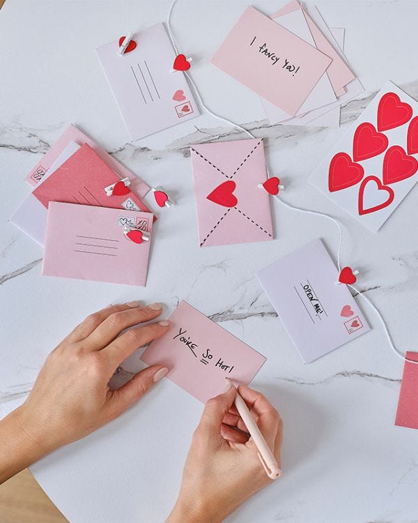 Love Note and Envelopes Bunting - 1.5m