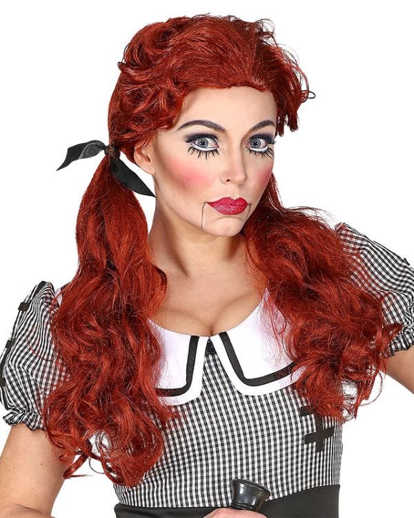 Killer Doll Wig In Box
