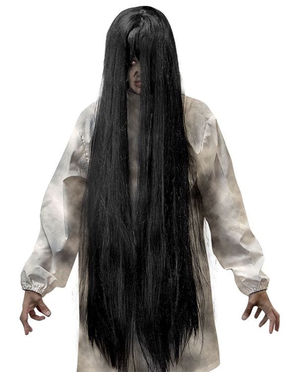 Black Evil Spirit Wig