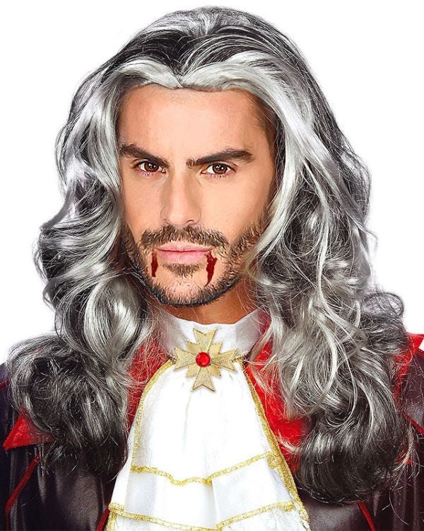 Long Vampire Wig 