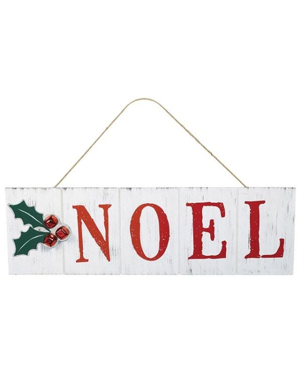 Noel Hanging Sign - 54cm x 22cm