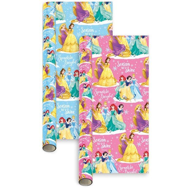 Disney Princess Wrapping Paper 2m Party Delights
