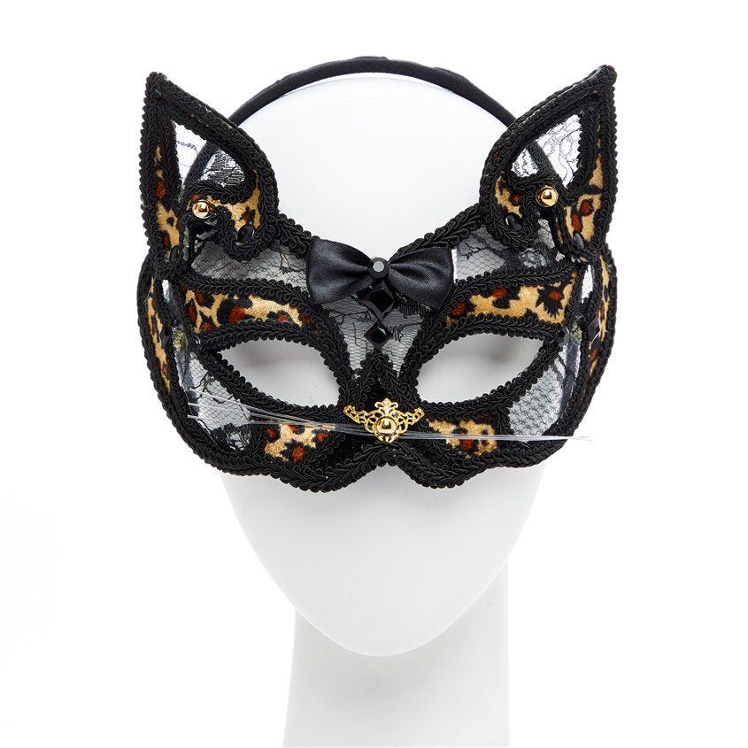 Leopard Masquerade Mask Party Delights
