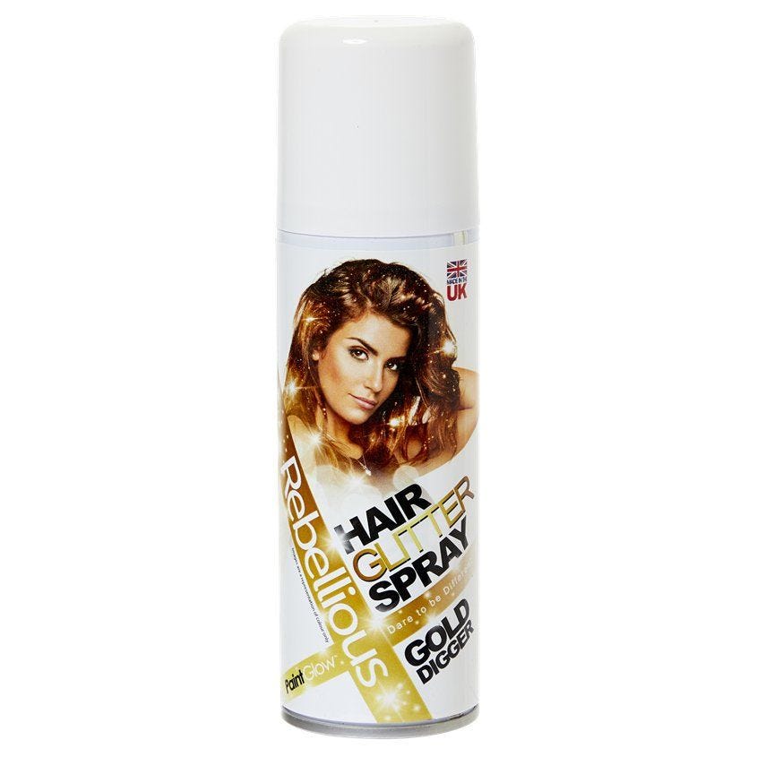 Glitter Hair Spray - Digger 125ml Party Delights