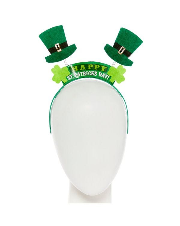 Happy St Patrick's Day Headband