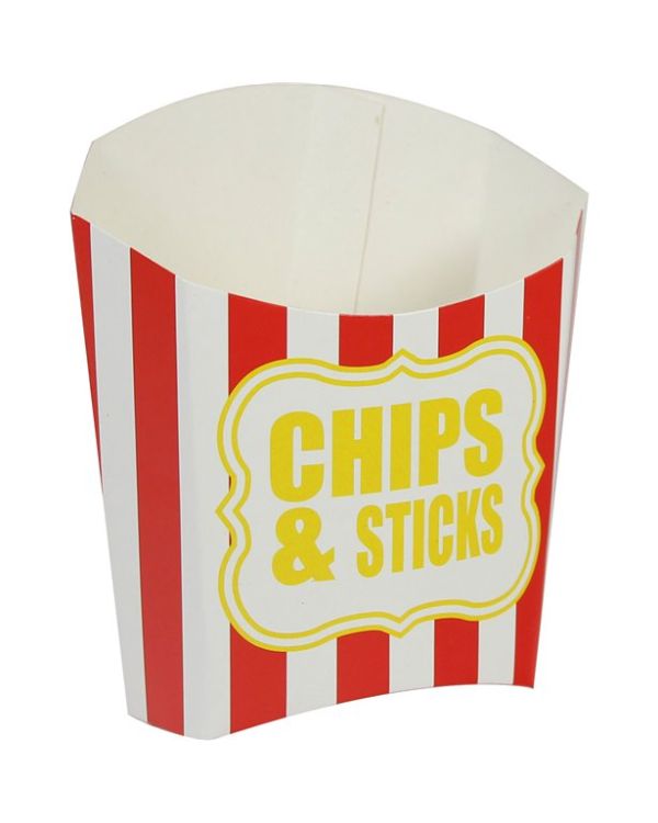 Chips & Sticks Red Stripe Chip Scoop
