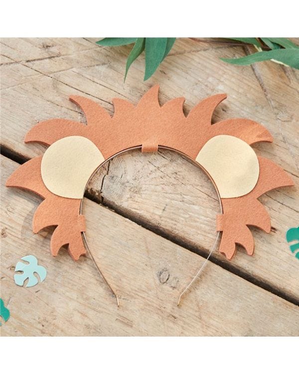 Let's Go Wild Lion Headband