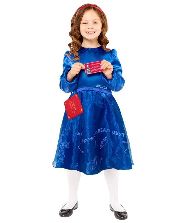 Roald dahl dress sales up