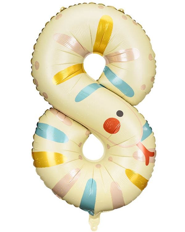 Snake Number 8 Balloon - 34