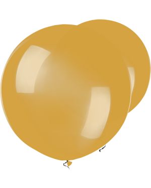 Gold Balloons - 17&quot; Latex (50pk)
