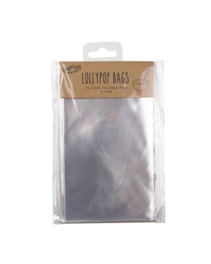 Clear Lollipop Bags (25pk)