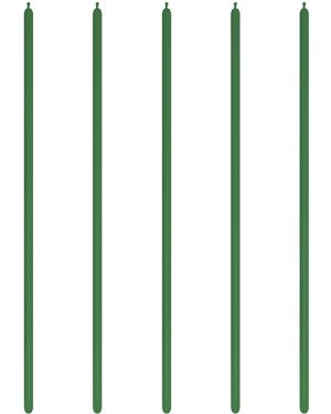 160 Modelling Latex Balloons Forest Green (100pk)