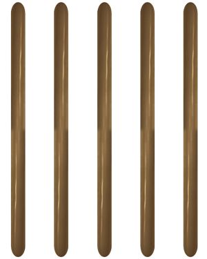 260 Modelling Latex Balloons Fashion Coffee (100pk)