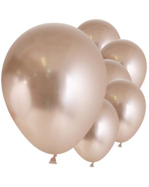 Reflex Champagne - 18&quot; Latex Balloons (15pk)