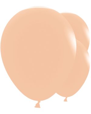 Fashion Peach 24&quot; Latex Balloons (3pk)