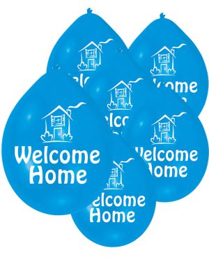 Welcome Home Assorted Balloons - 9&quot; Latex (10pk)