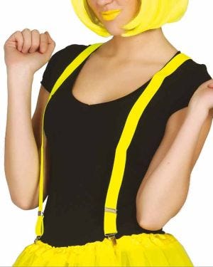 Neon Yellow Braces