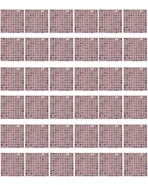 Rose Gold Sequin Acrylic Backed Wall Panel Kit (36pcs)
