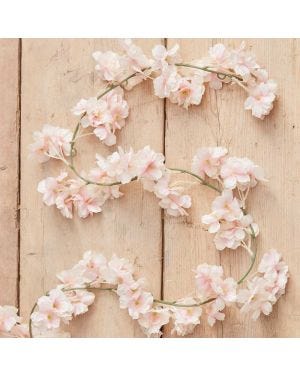 Cherry Blossom Foliage Wire Garland - 1.8m