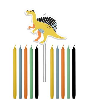 Dino Roars Candle Set (11pk)