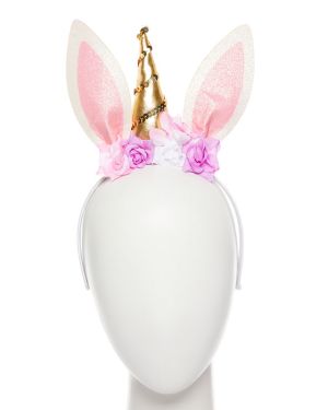 Easter Unicorn Bunny Headband