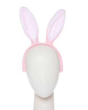 Pink Bunny Ears Headband