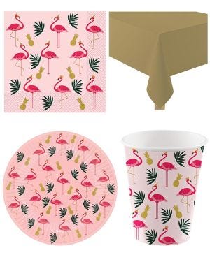 Tropical Flamingo Party Pack